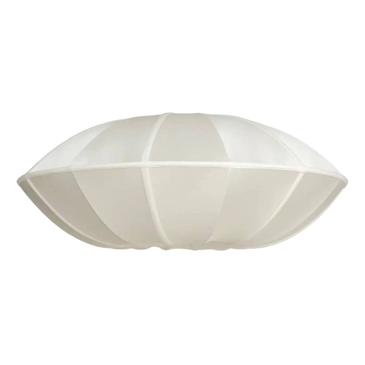 Oi Soi Oi Ufo Silk lampeskærm - offwhite - 55x21, 5 - inkl fatning - Nej Tak