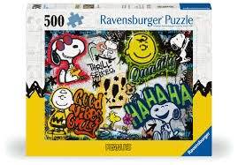 Pussel 500 bitar, Snoopy and friends
