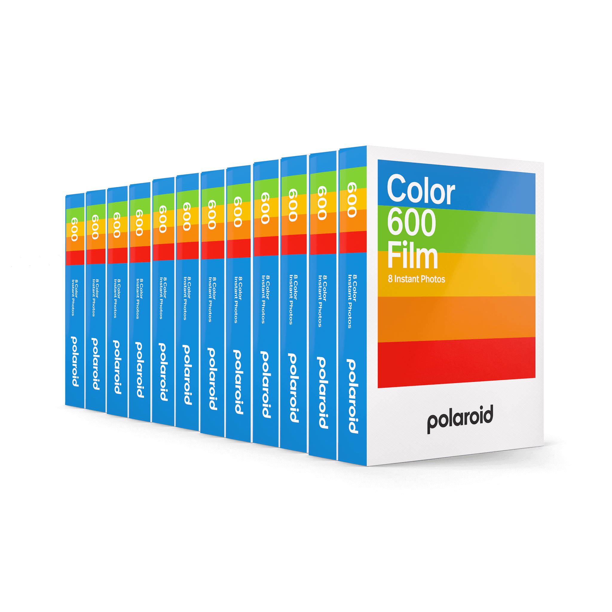 Polaroid - Color 600 Film Twelve Pack