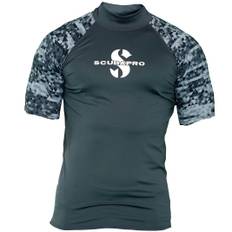 Scubapro Rash guard korte ærmer lycra UPF50 herre Graphite Str. S