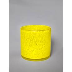Ljuslykta M - Euphoria (gul) (Storlek: 10 x 10 cm)