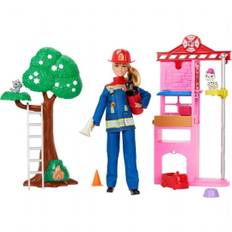 Barbie Karriere Brandbekæmper Playset Barbie Dukker Playset HRG55