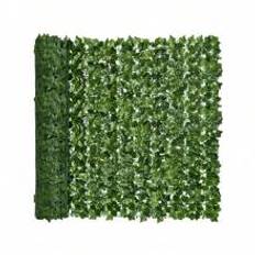 1 Roll, Artificial Ivy Privacy Fence Wall Screen, Artificial Hedges Fence And Faux Ivy Vine Leaf Decoration For Outdoor Garden Decor, Room Decoration, Aesthetic Room Decor, Garden Decor, Home Decoration, House Deco