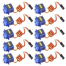 10st Micro Servo Motor Kit Fixed Wing Airplane Model Fjärrkontroll DIY Server Driver Module SG90