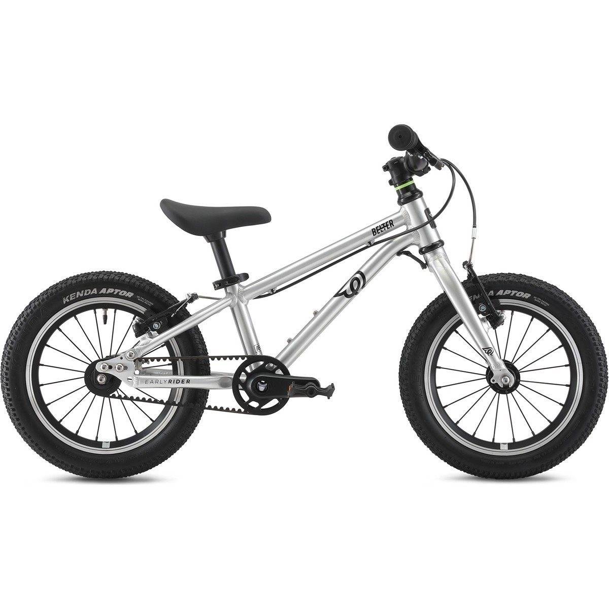 Barncykel Early Rider Belter Silver 14 - Brushed Aluminium (14)