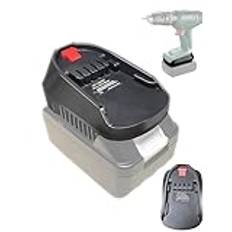 TPDL Batteriadapter kompatibel med Bosch Multitool, för Makita 18 V-litiumbatteri BL1840, BL1850, BL1860, omvandla till Bosch PBA-batteri på 18 V (inte för Bosch GAB-batteri)