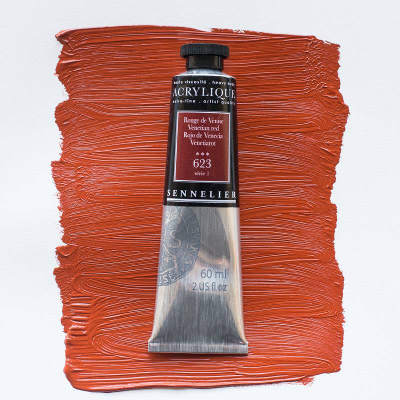 Sennelier Artist Acrylique Akrylfärg 60 ml Venetian red S1 623 (3F)