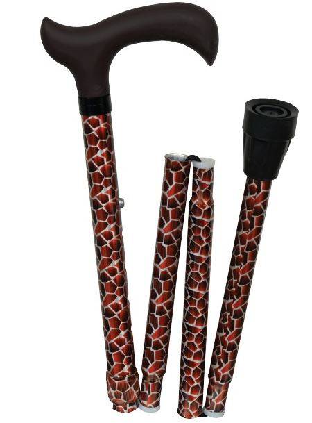 Hopfällbar käpp Fashion (Giraff)