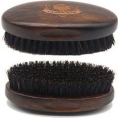 OEM LOGO top sale Nature retro color 100% boar bristle hair beard brush custom logo for mens beard grooming kit
