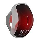 Keener Knä Massager, Röd & Infraröd Ljusterapi för Smärtlindring, Svullna Stela Leder, Knä Skada, Artros, Menisk Reva, Sträckta Ligament, Sport och Muskelskador, Med Justerbara Knäband