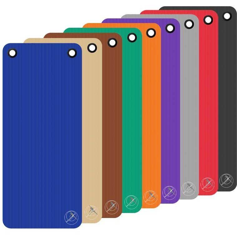 Gym Matta PRO NBR 140 X 60 X 1 cm med Förvaringshål - Grön