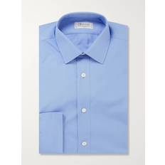 Charvet - Blue Cotton Shirt - Men - Blue - EU 42
