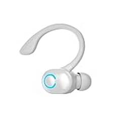 vattentäta hörlurar TWS Hörlurar Bluetooth Trådlösa Bluetooth Headset Hörlurar Hörlurar W8 Hörlurar Mobiltelefoner Gamer Hörlurar Bluetooth-hörlurar(WHITE)