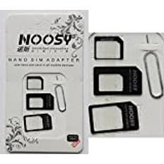 Nicht Zutreffend Inte lämplig 4IN1 Nano Micro Sim adapter simkort set för Iphone 4 5 6 Samsung HTC Universal