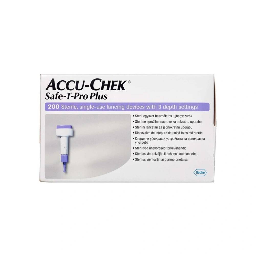 Accu-Chek Safe-T-Pro Lancetter - 200 stk