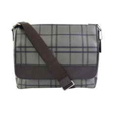 Coach Pre-owned, Pre-owned, Dam, ONE Size, Förhandsvisad Rutig Messenger Väska F70572