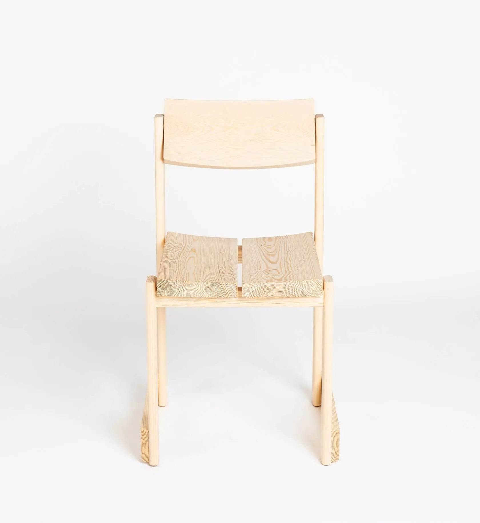 Verk Stol V.AP.01 – The Design Office SIMMER - Ubehandlet / Ingen sædehynde