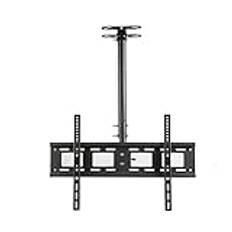 TV-stativ, takfäste för TV-vägg, höjdjusterbar TV-vägg takfästen med lutning svängbar, passar 32-70 tums platta TV-skärmar (färg: 0,5-1 m)