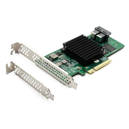 Broadcoms 12G Internal PCI-E HBA Controller Card, SAS 3008, kompatibel för SAS 9300-8I