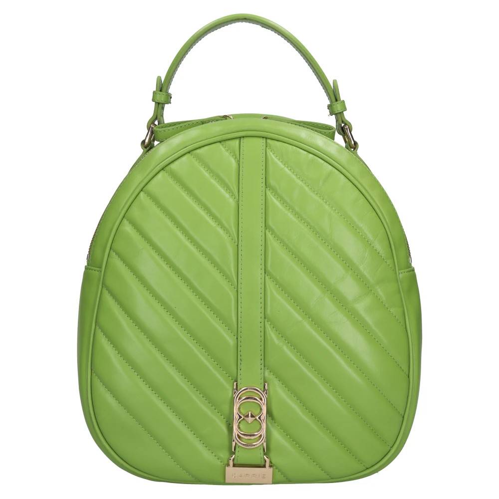La Carrie Plumar Oval Rygsæk - Tasker - Dame - Grøn - ONE SIZE - Læder