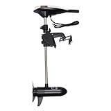 PurpleMinder utombordsmotor borstmotor, elektrisk utombordsare elmotor båt 12 V 400 kg lastkapacitet 552 W utombordsmotor utombordsmotor båtmotor motorer med 5 växlar
