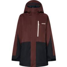 Oakley Women's Tnp Tbt Insulated Anorak Blackout/grenache, XL