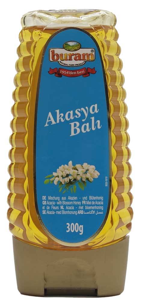 Buram akaciahonung - 300 gr.