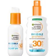 Garnier Ambre Solaire Invisible Sun Protection SPF Face & Body Bundle