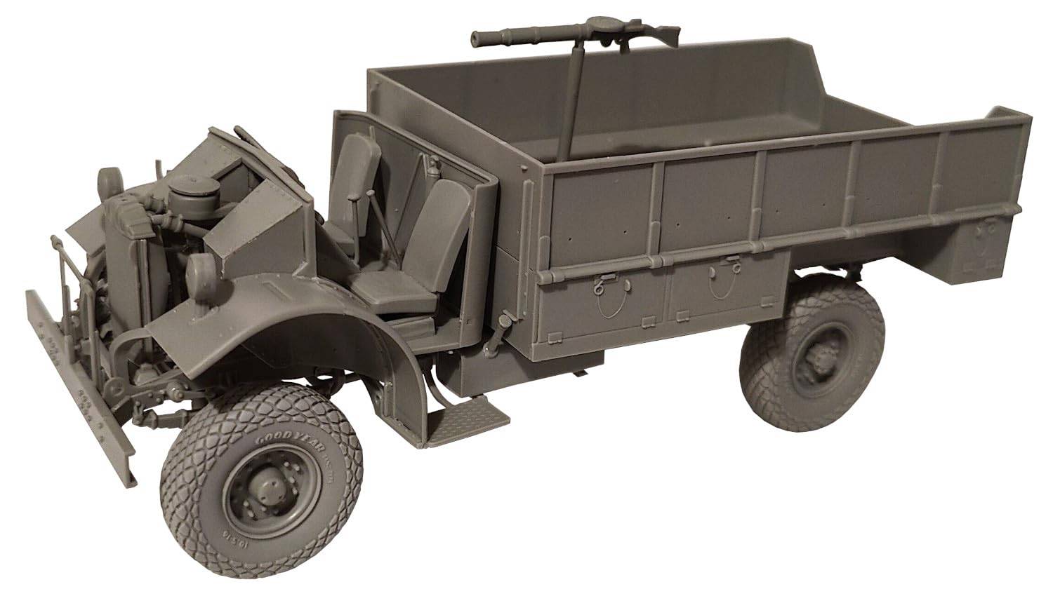 Thunder Model 1/35 Brittisk Ford F-30 Lastbil Långdistans Öken Grupp (LRDG) Plastbyggsats TB35304