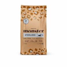 Monster Cat Kornfrit Sterilized Kalkun/Kylling 6kg