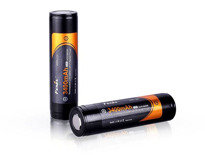 Fenix Batteri 18650, 3400 mAh, 1st ARB-L18-3400