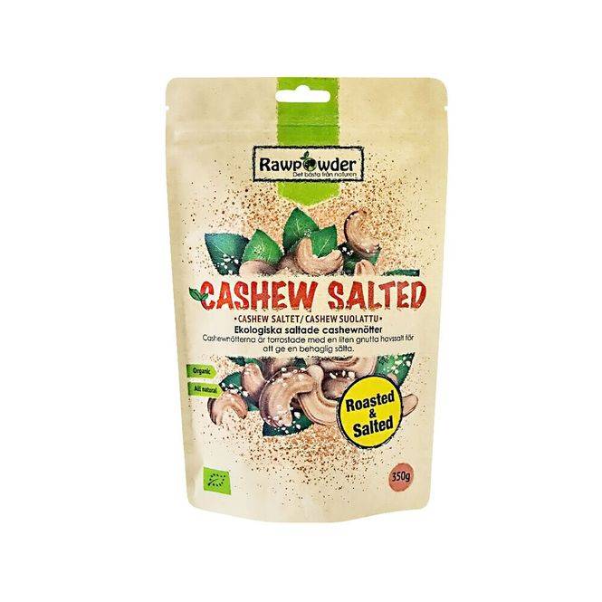 Cashewnötter Rostade & Saltade 350g EKO