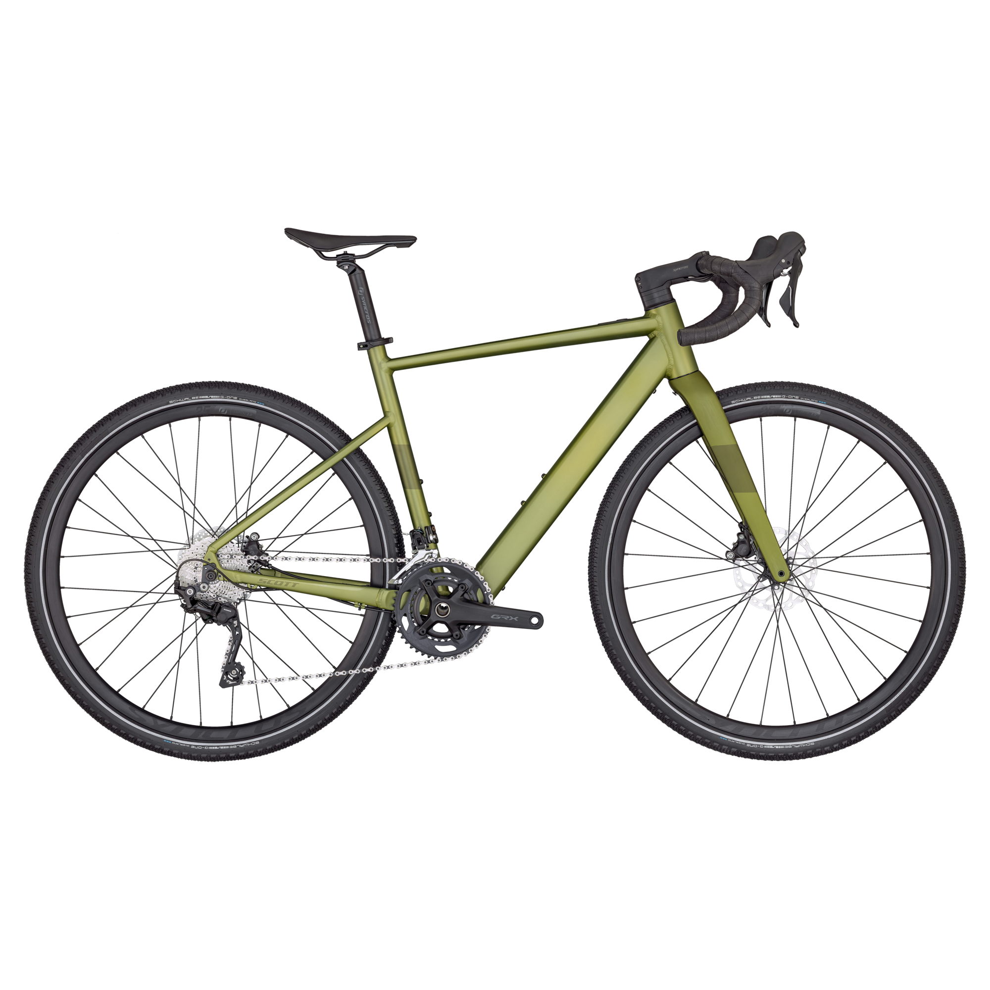 Scott Speedster Gravel eRIDE 50 2025 - Shimano GRX 2x10sp - Syncros Capital 2.0 - 029 / xs / ever green