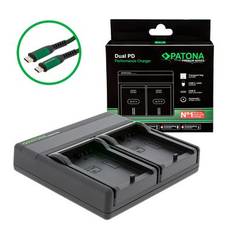 Patona Premium Dual PD Performance charger for Canon LP-E5
