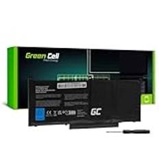 Green Cell F3YGT batteri för Dell Latitude 7280 7290 7380 7390 7480 7490 bärbar dator (7 200 mAh 7,6 V)