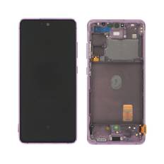 Samsung Galaxy S20 FE LCD Skärm Original - Cloud Lavender