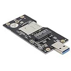 CCYLEZ M.2 till USB 3.0 adapterkort, NGFF till SIM 3G/4G/5G-modul till USB3.0 adapterkort stöd 3042/3052 NGFF (M.2) Key B-gränssnitt