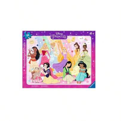 Our Disney Princesses 40Pieces Jigsaw Puzzles Kids Age 4Years+ 5573 - Multifärgad