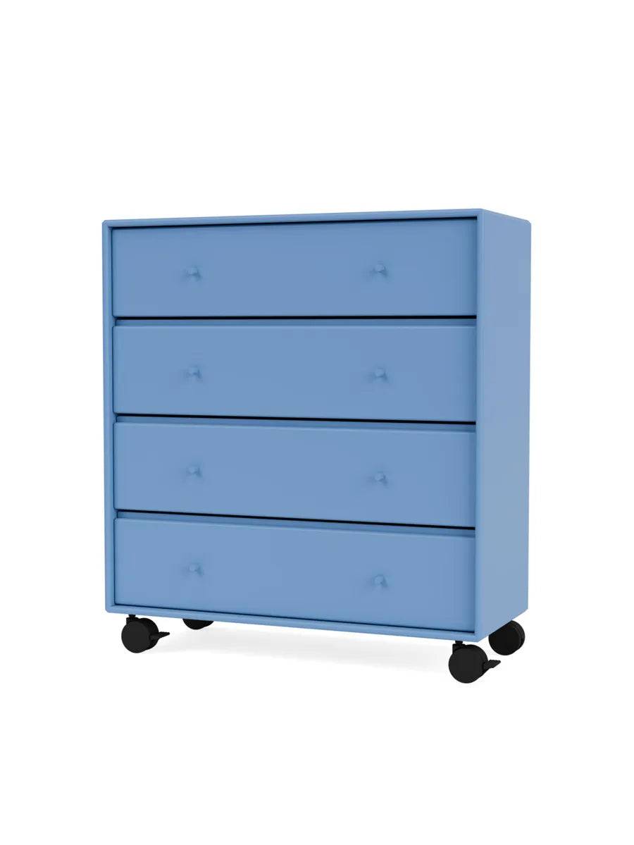1125 kommode inkl. hjul fra Montana Azure - Jacobsen Plus