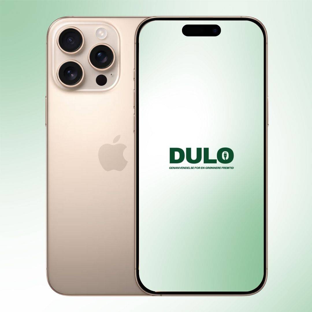 iPhone 16 Pro - Fremragende / 1 TB / Sandfarvet Titanium