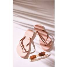 Ballet Gold Havaianas Slim Crystal, Pink - 41/42