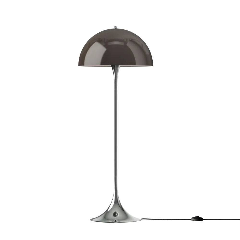 Louis Poulsen Panthella Floor Lamp V3 Ø500 Gulvlampe Original Opal Brown