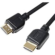 Höghastighets HDMI-kabel, 4K HDMI-kabel, BenFEI 0,9 meter HDMI 2.0-kabel 18 Gbps, 4K HDR, 3D, 2160P, 1080P, Ethernet - HDMI-kabel 30AWG, ljudretur (ARC) kompatibel med UHD TV, Blu-ray, Xbox, PS4, PC