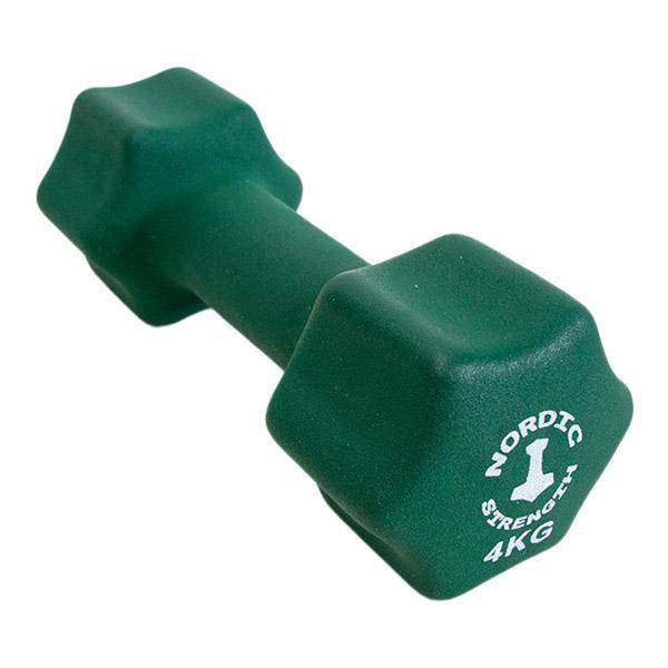 Hantel 4 kg aerobic - Grön