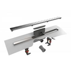 ESS Easy Drain Duschrinne Compact 30 FF 100 cm Edelstahl Abdeckung gebürstet EDCOMFF 1000-30