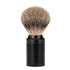 Mühle Rocca Silvertip Rakborste, Svart Rostfritt Stål (21 mm)
