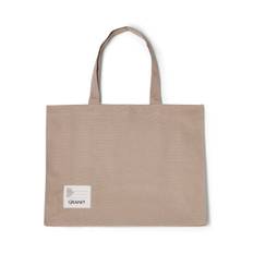 Strandväska Bomull 52x41cm Beige