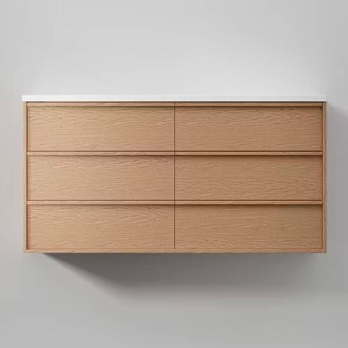 Tvättställsskåp INR Terra Carve 140D: Dark Oak