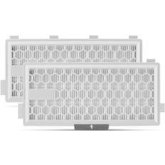2x HEPA Airclean Plus 50 Filter für Miele Complete C3 Powerline, S8340 Staubsaugerfilter - Air Clean SF-HA 50 für Complete C2 C3 Compact C1 C2-2 Pack Staubsauger Ersatzteile Zubehör von Supremery
