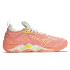 Mizuno Wave Momentum 3 NB Womens | Ccoral/black/bolt2 - Pink / 9